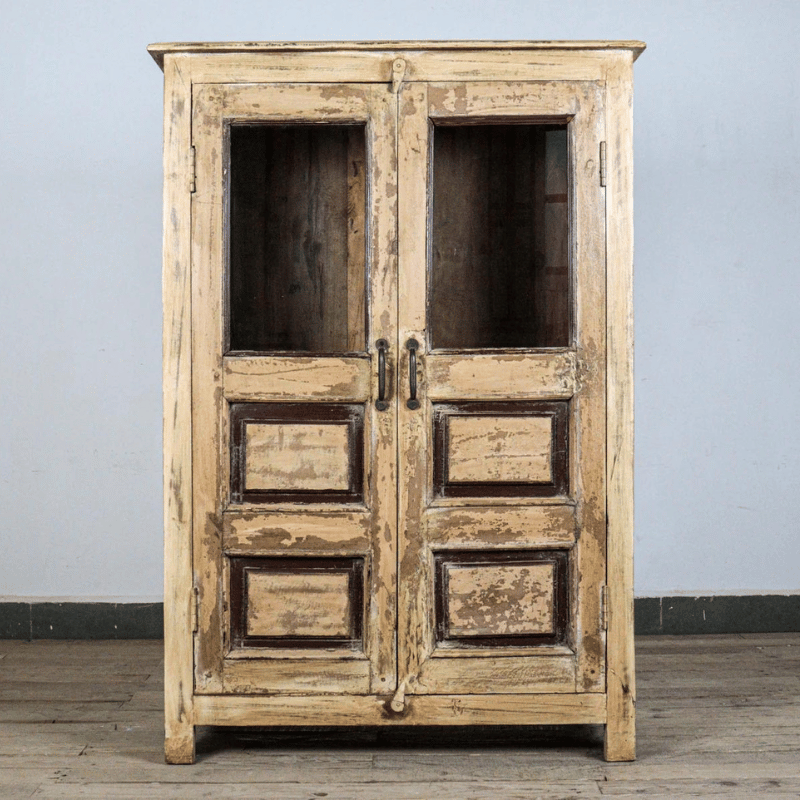Vintage Hardwood Cupboard