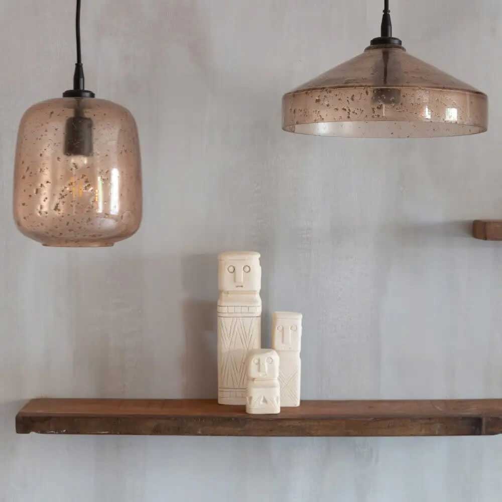 Kavi Retro Glass Hanging Lamp
