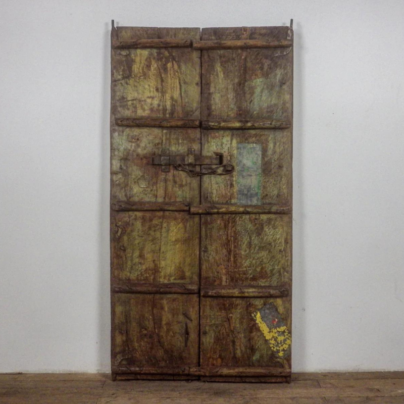 Vintage Handcrafted Brown Shutters