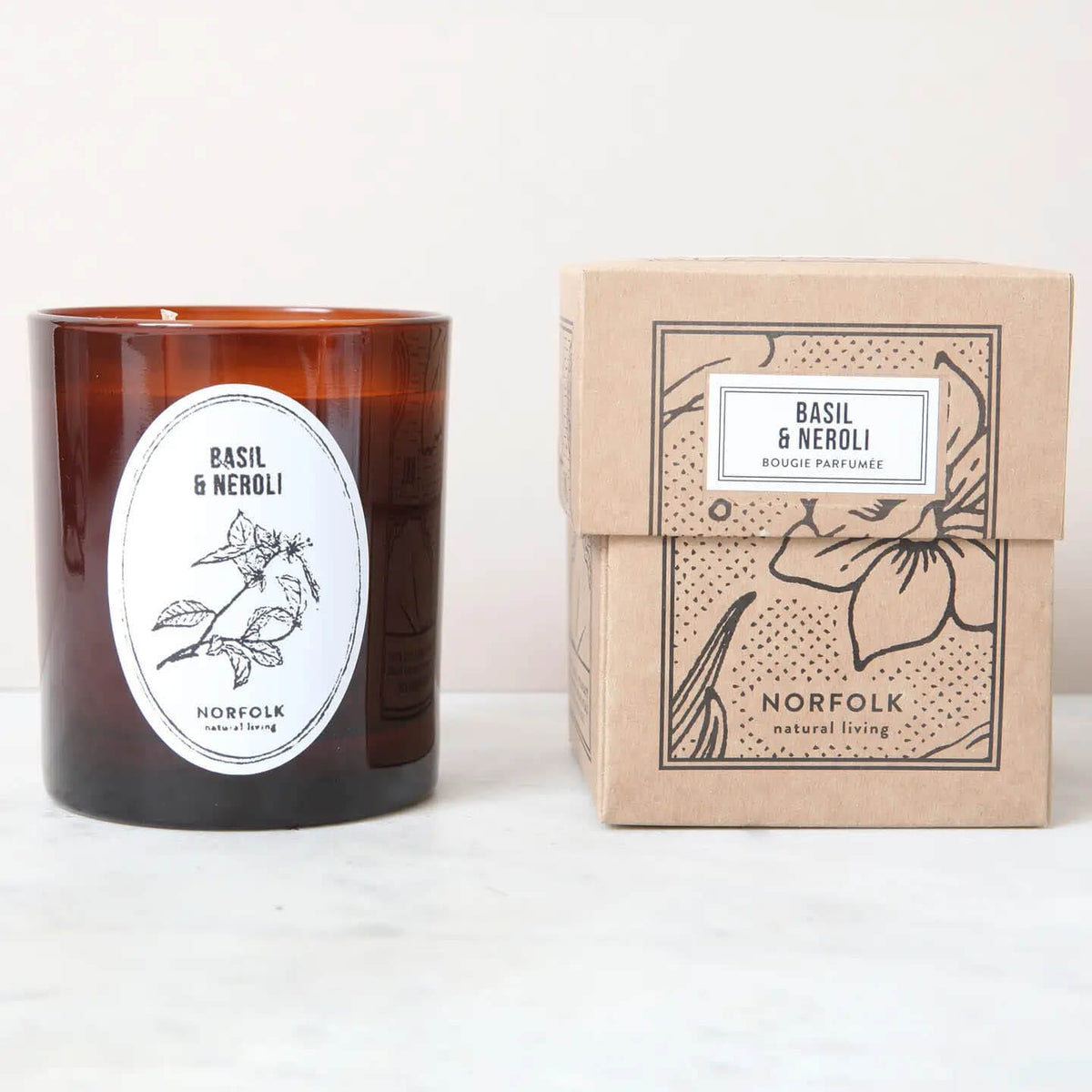 Candle - Basil & Neroli 8oz