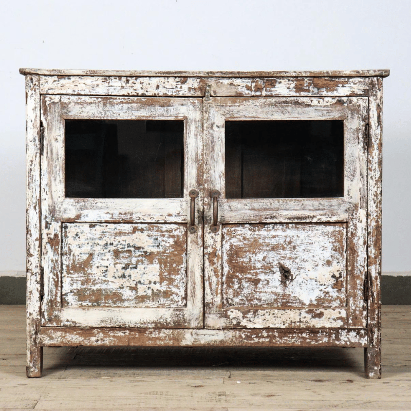 Vintage Bleached Cupboard