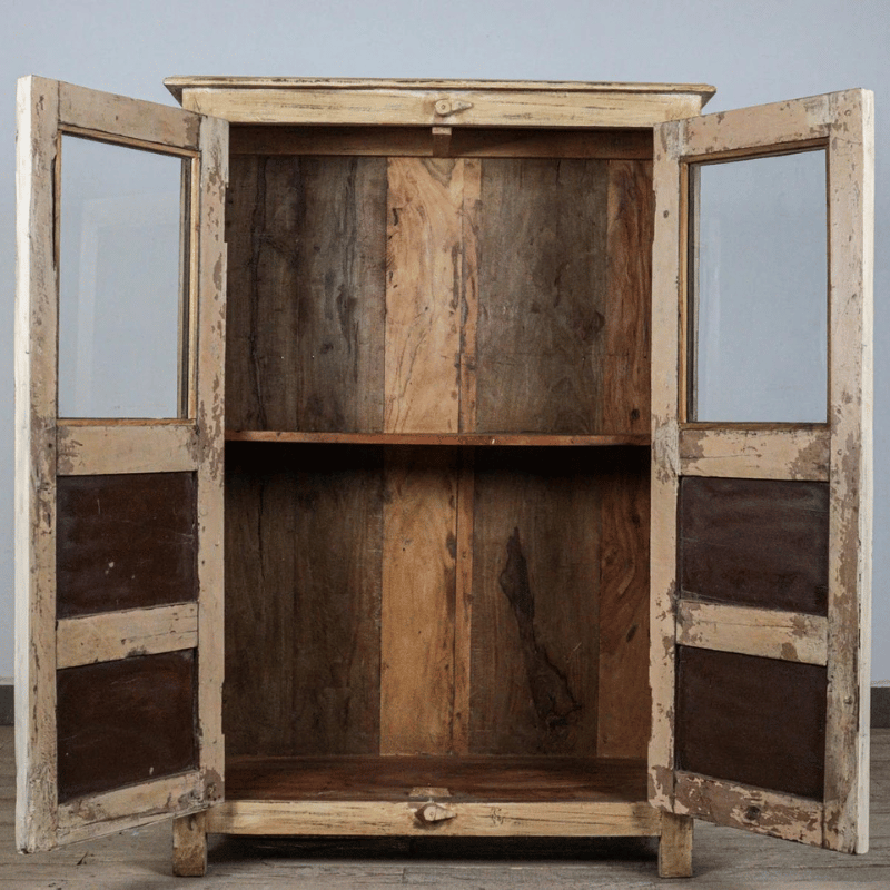 Vintage Hardwood Cupboard