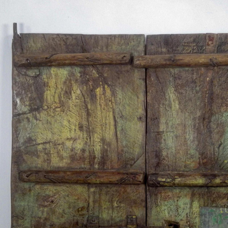 Vintage Handcrafted Brown Shutters