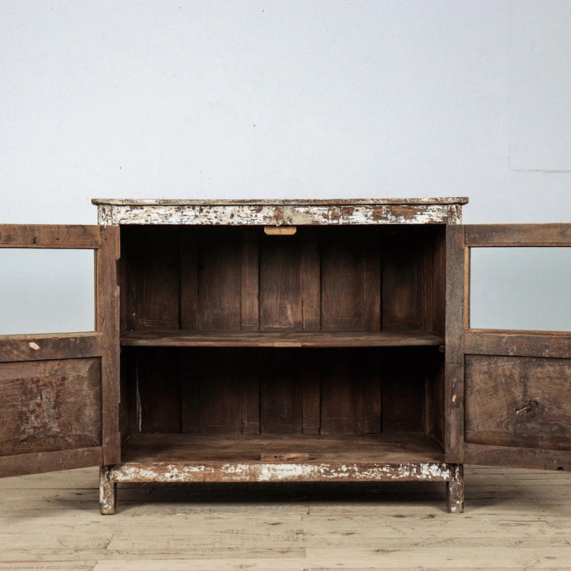 Vintage Bleached Cupboard
