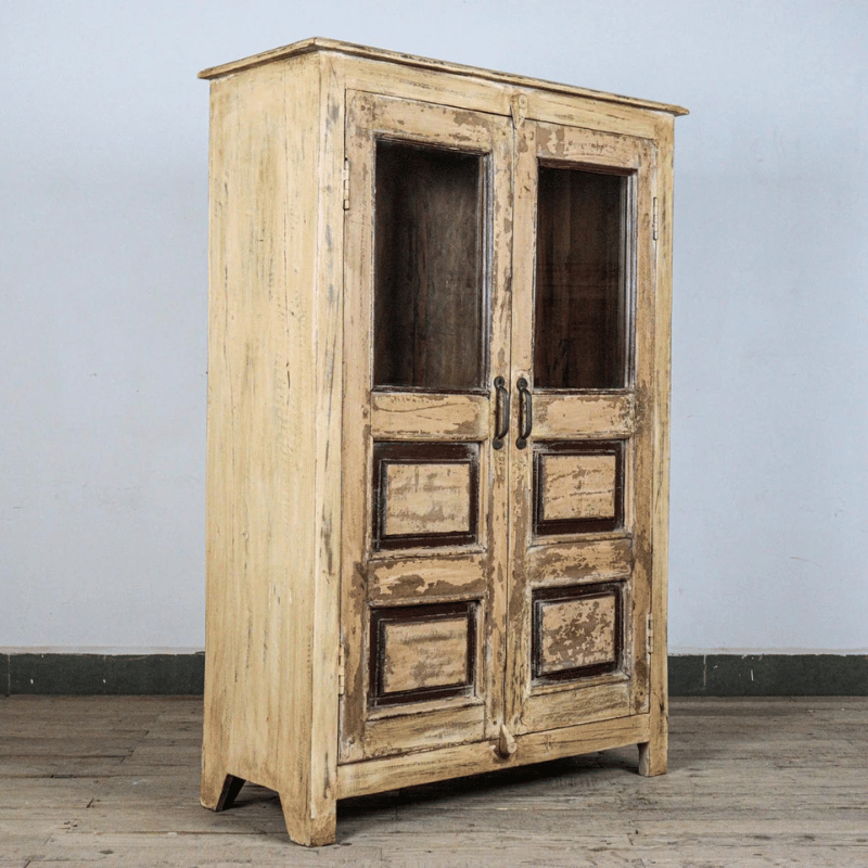 Vintage Hardwood Cupboard