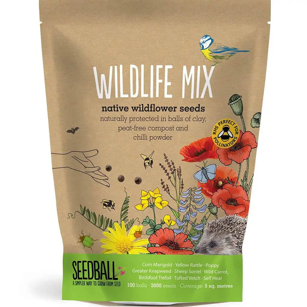 Seedball Wildflower Grab Bags - Wildlife Mix