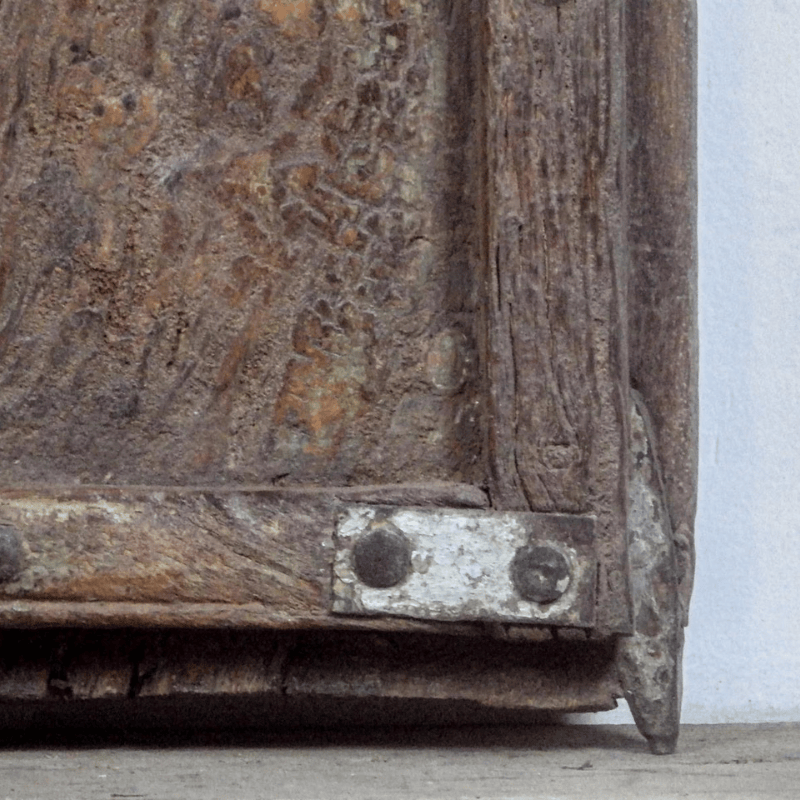 Vintage Handcrafted Brown Shutters