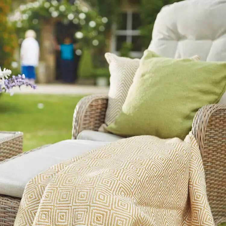 Hug Rug Woven Diamond Throw