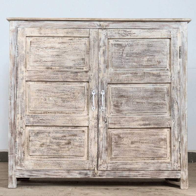 Antique Solid Wood Cupboard