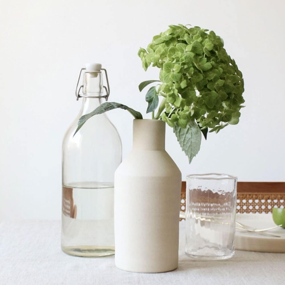 Natural Stoneware Vase
