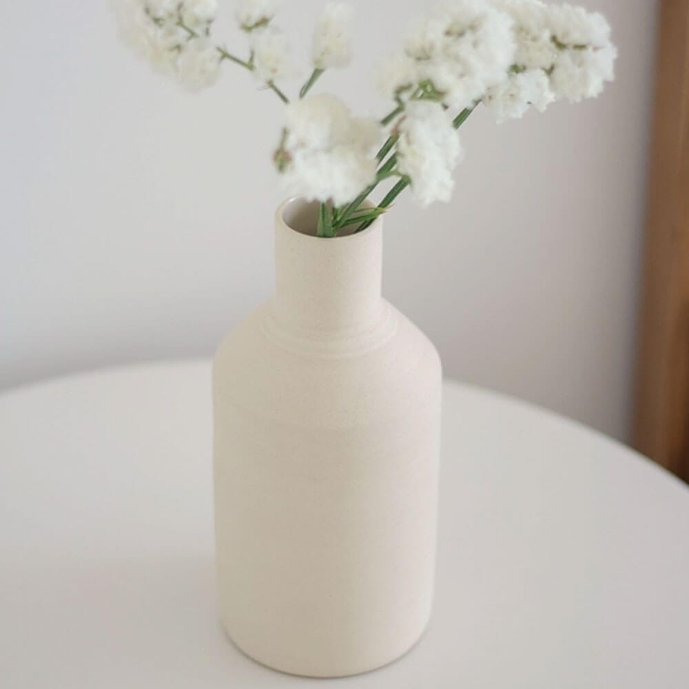 Natural Stoneware Vase