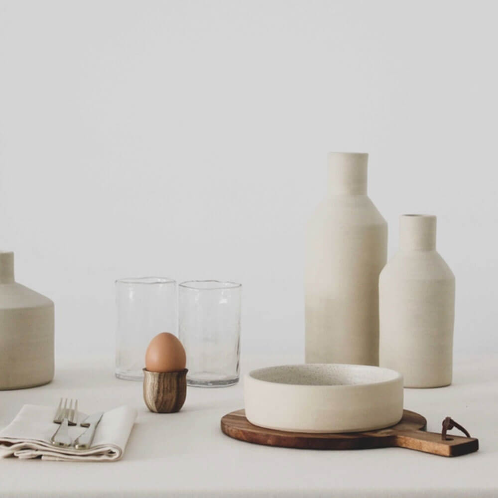 Natural Stoneware Vase