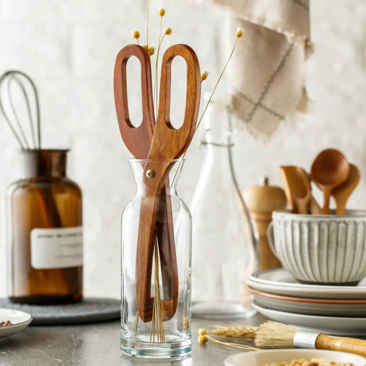 Wooden Salad Spoon and Fork Set