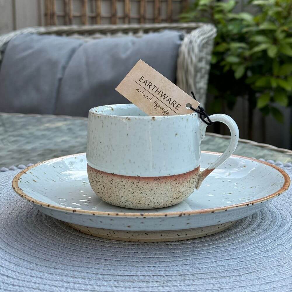 Stoneware Sandy Breakfast Plate
