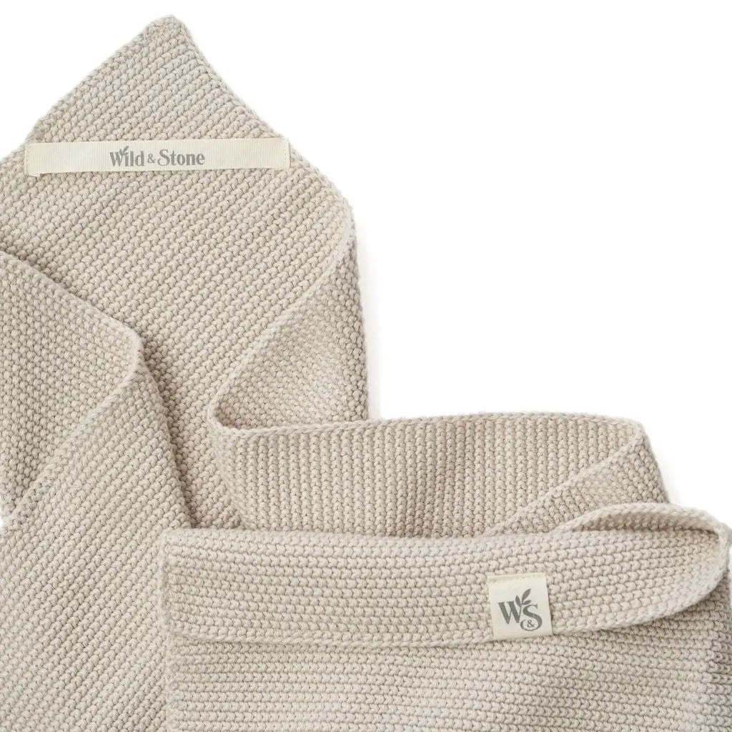 Hand Towels - 100% Organic Cotton - Beach Sand