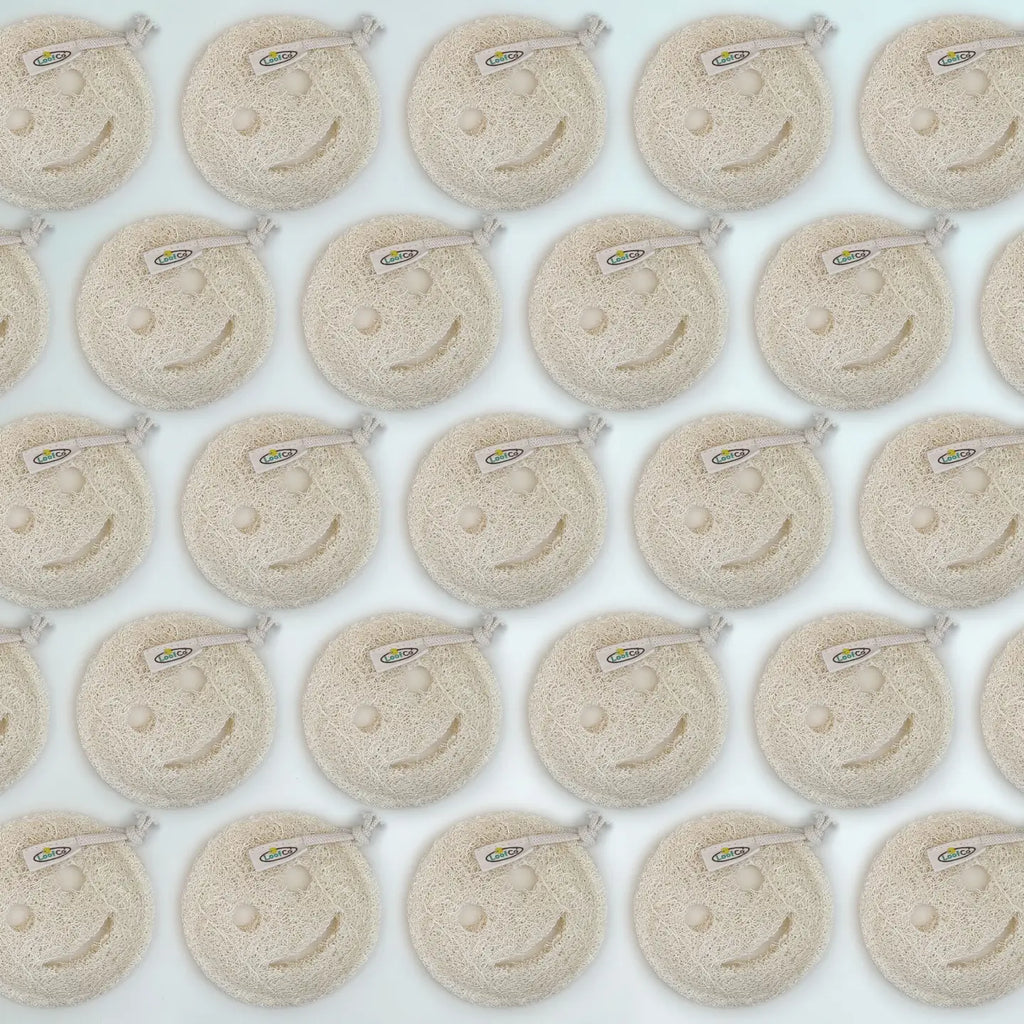 Bath-Time Loofah Smile