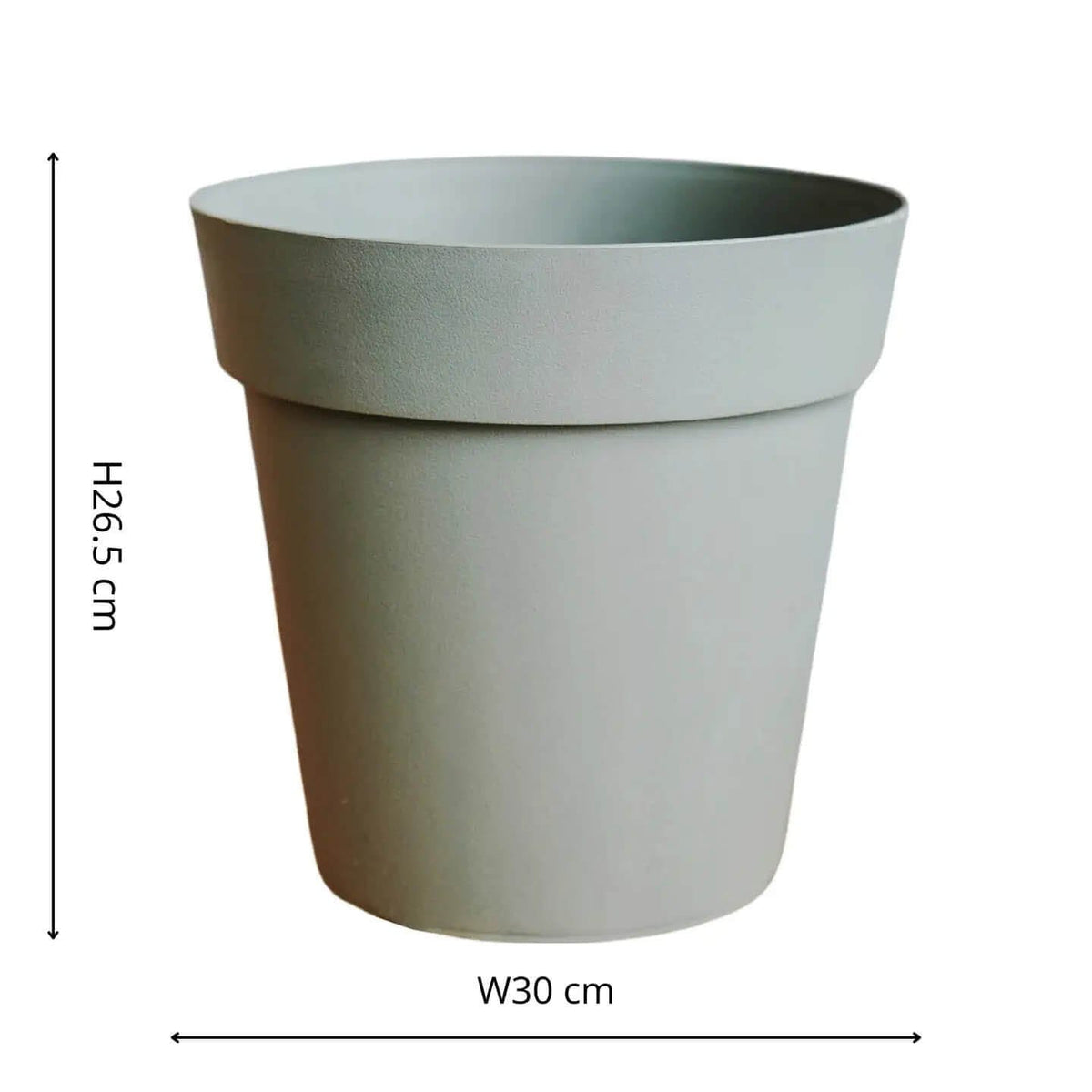 Recycled Plastic Cleo Planter - Sage