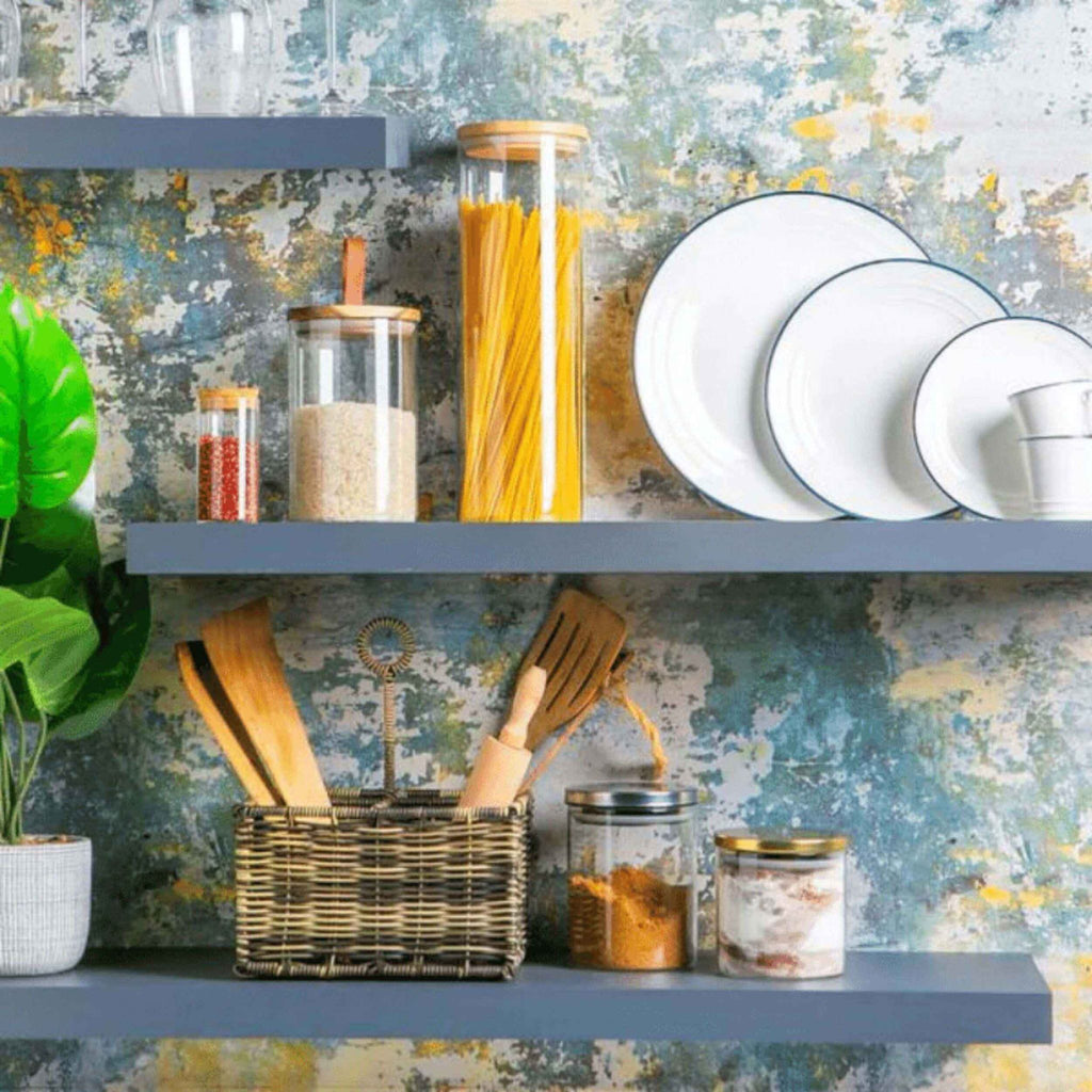 Glass Storage Jar With Cork Lid
