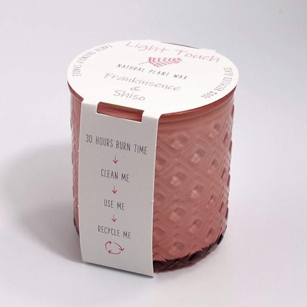 Light Touch Eco-Candle - Frankincence & Shiso