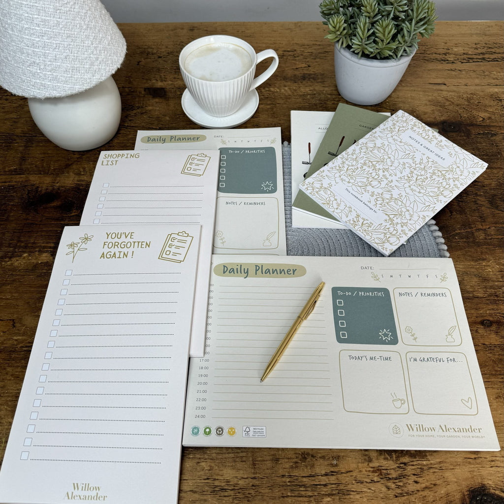 100% Recycled Paper Shopping List