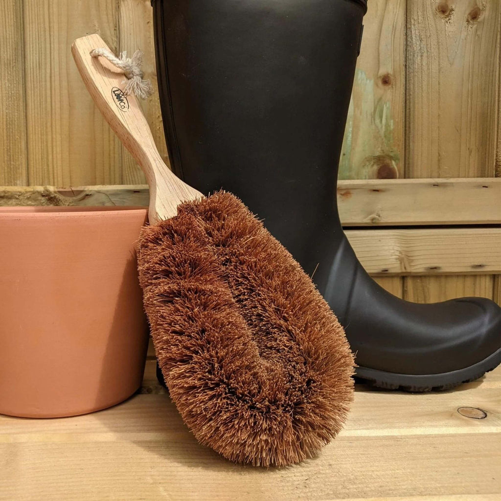 Gardener's Brush | Coconut Fibre & Rubberwood