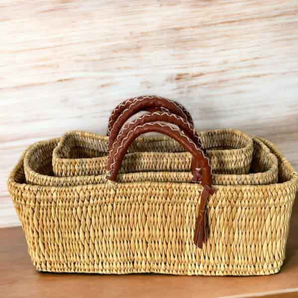 Woven Reed Baskets
