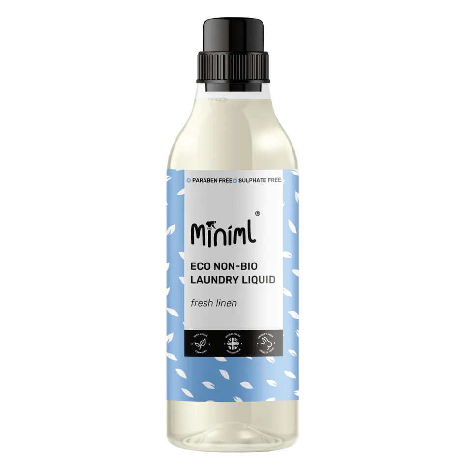 Eco Non-Bio Laundry Liquid - Fresh Linen, 1L