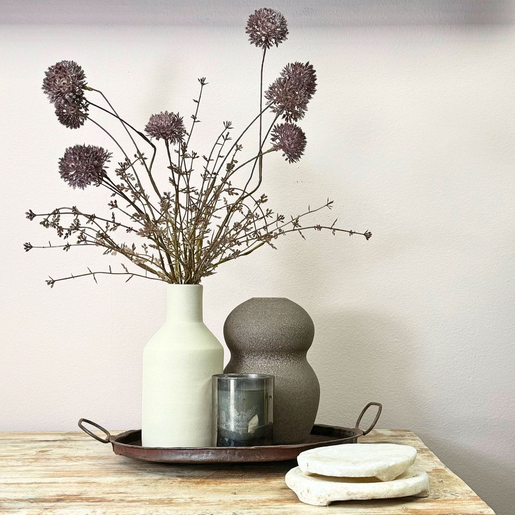 Natural Stoneware Vase
