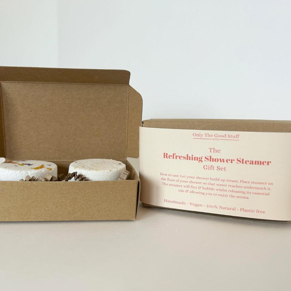 Two Piece Mini Shower Steamer Gift Set