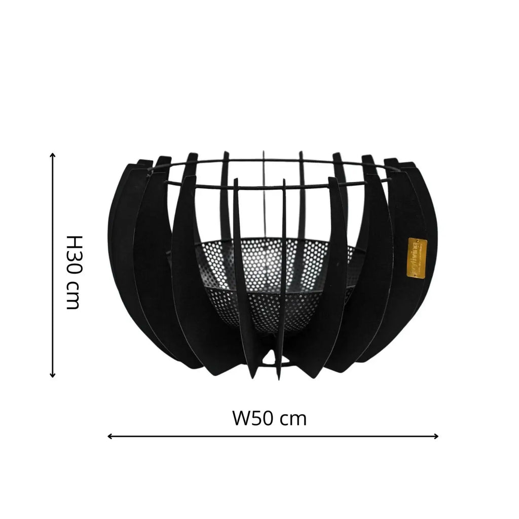 Solis Outdoor Metal Round Firebowl