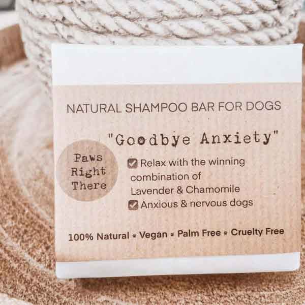 “Goodbye Anxiety” Natural Dog Shampoo Bar