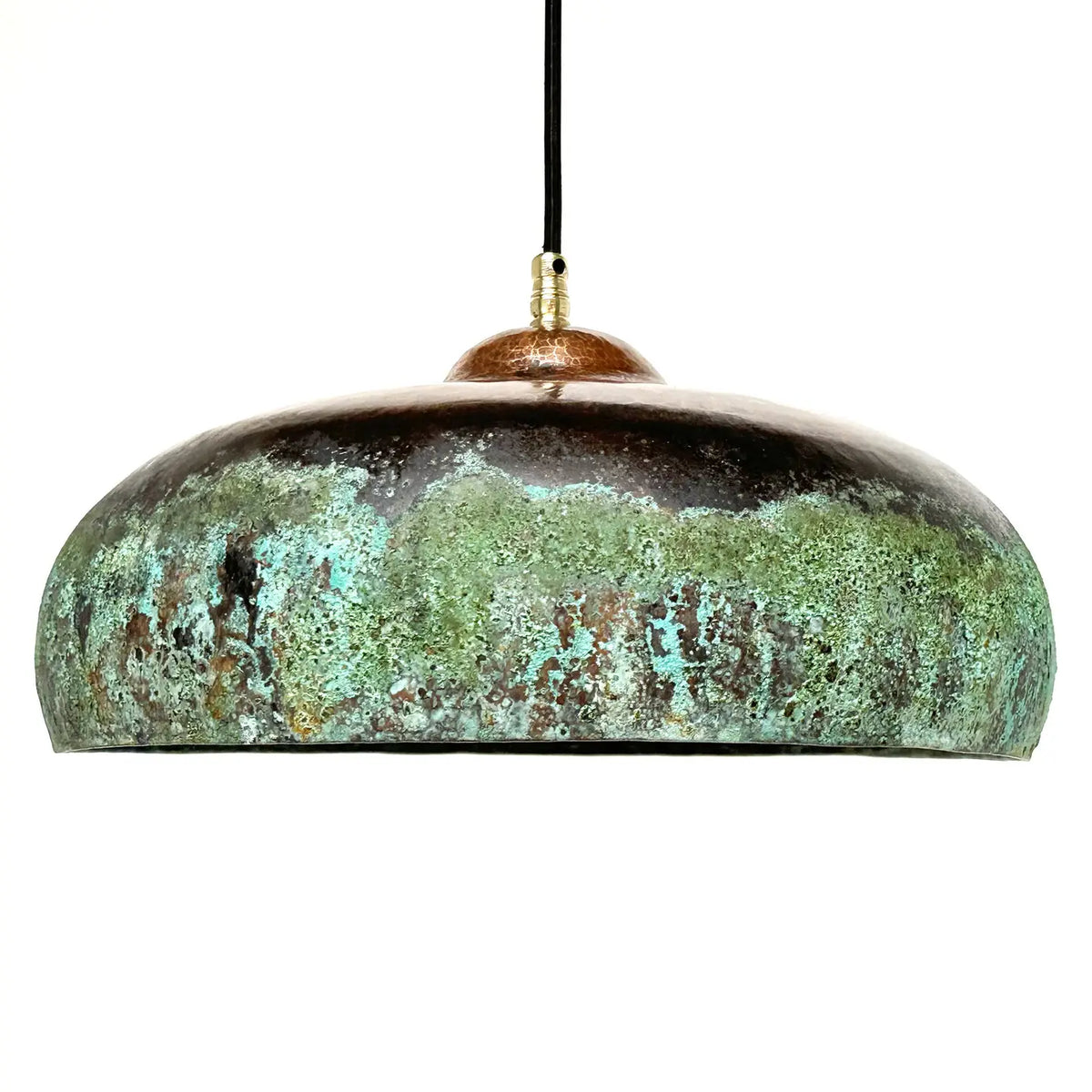 Patina Copper Pendant Light Fixture