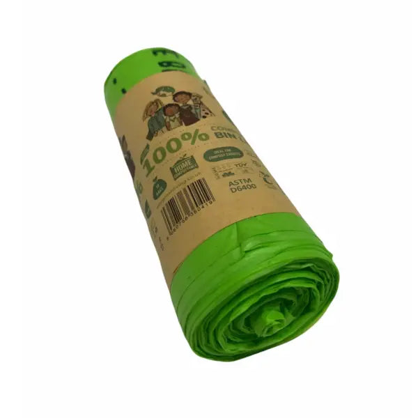 10L Compostable Waste Bags | 1 Roll of 18 Bags