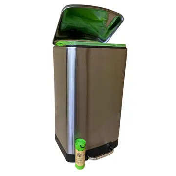 60L Compostable Waste Bags | 1 Roll of 10 Bags | Eco Green L