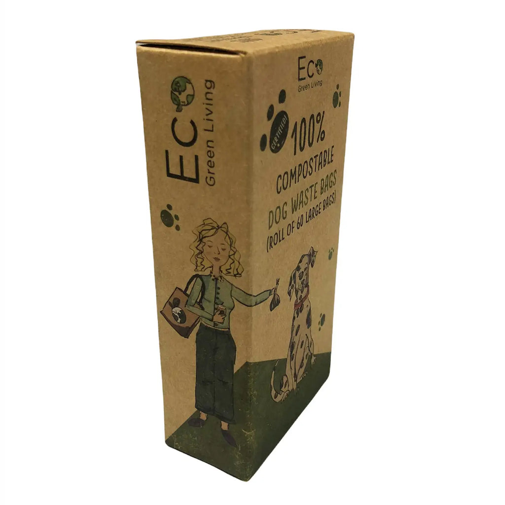 Compostable Dog Waste Bags | 1 Pack - 60 Large Bags