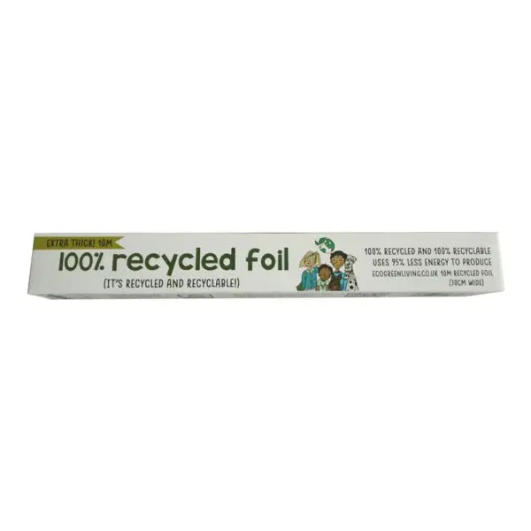 100% Recycled Aluminium Foil - 30cm X 10m