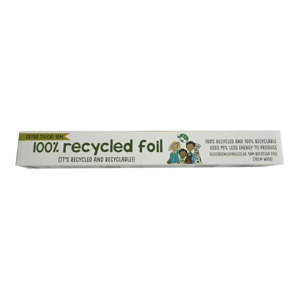 100% Recycled Aluminium Foil - 30cm X 10m