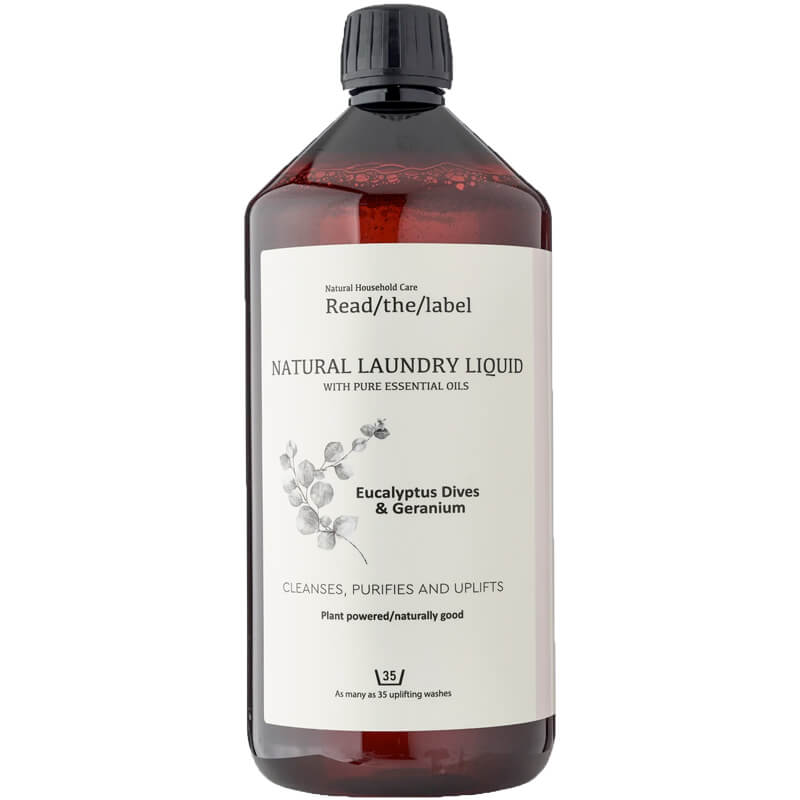 Natural Laundry Liquid - Eucalyptus Dives & Geranium