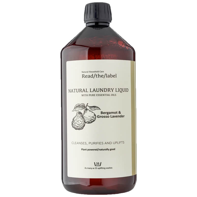 Natural Laundry Liquid - Bergamot & Grosso Lavender