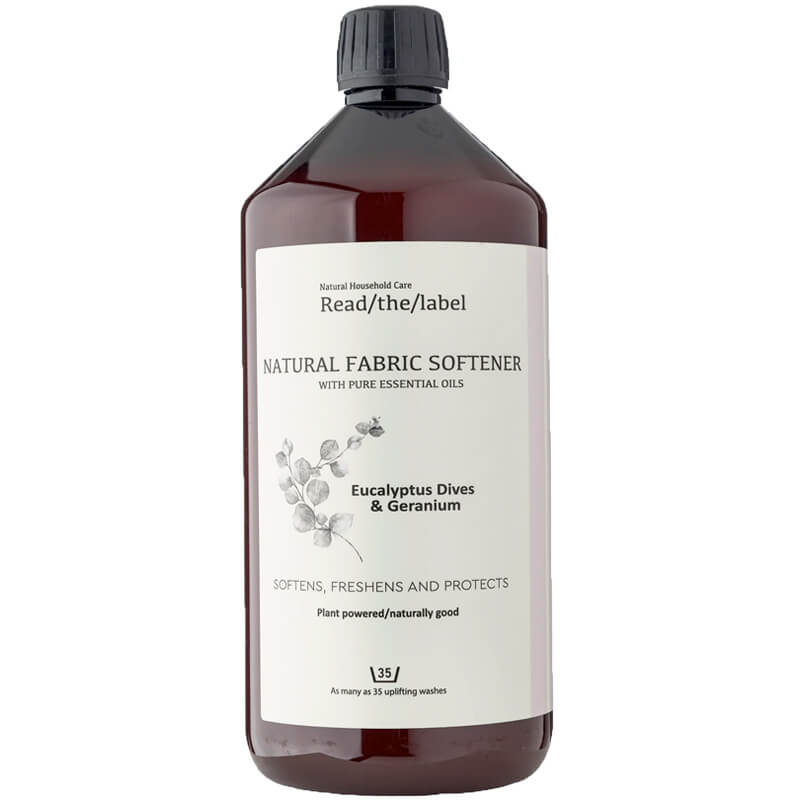 Natural Fabric Softener - Eucalyptus Dives & Geranium