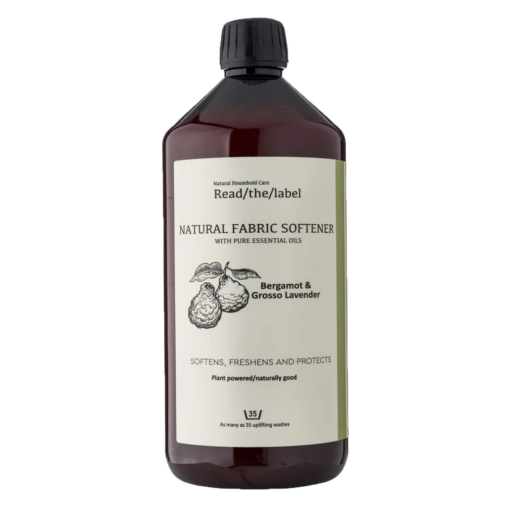 Natural Fabric Softener - Bergamot and Grosso Lavender