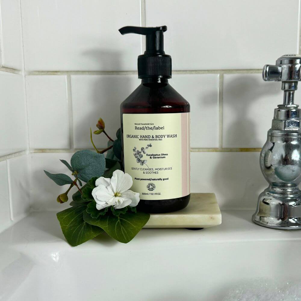 Organic Hand and Body Soap - Eucalyptus Dives & Geranium