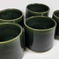 Handmade Mini Plant Pot - Green