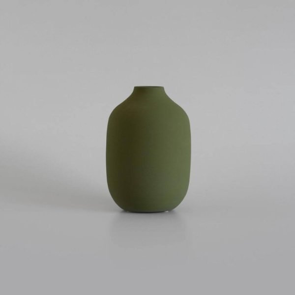 Olive Green Vase