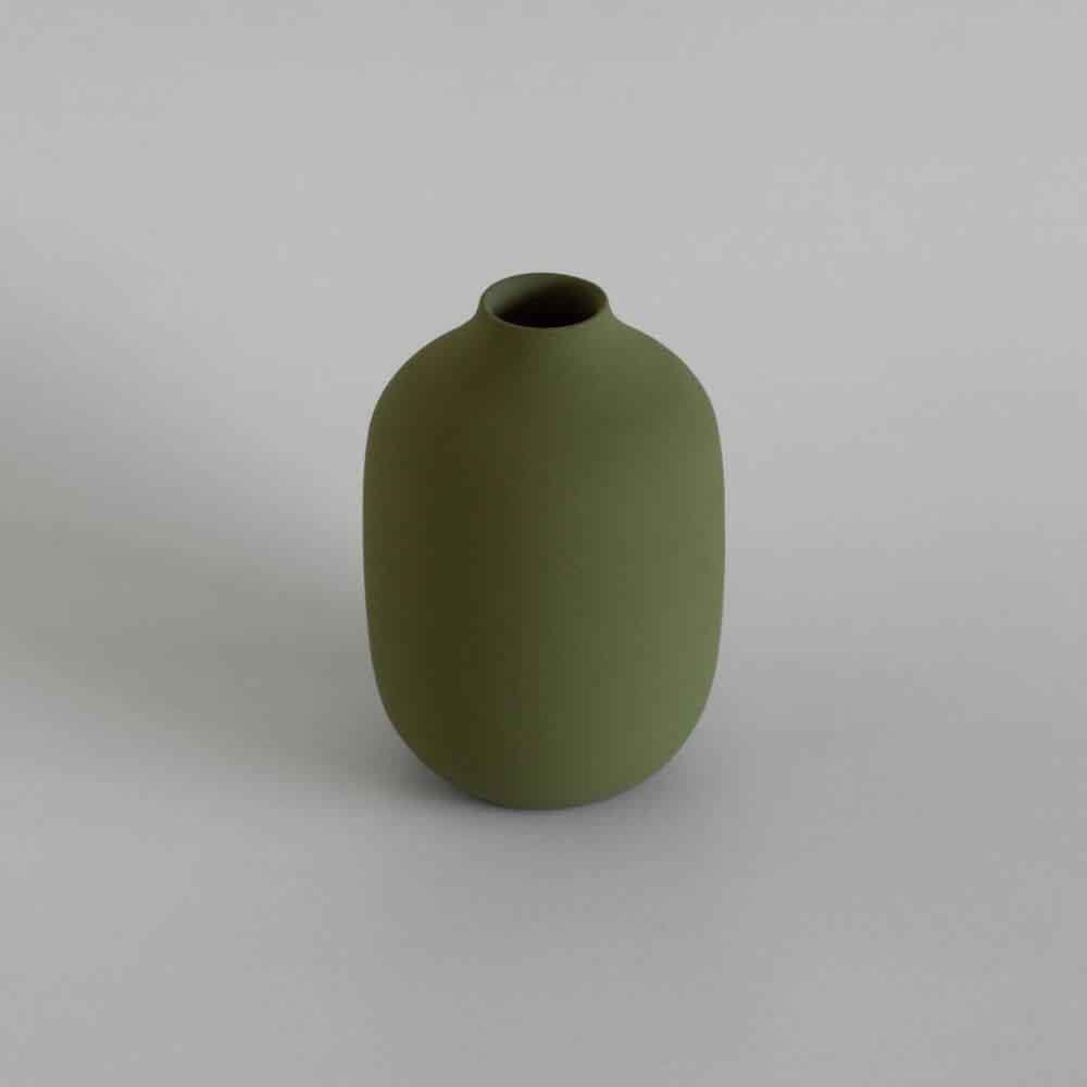 Olive Green Vase