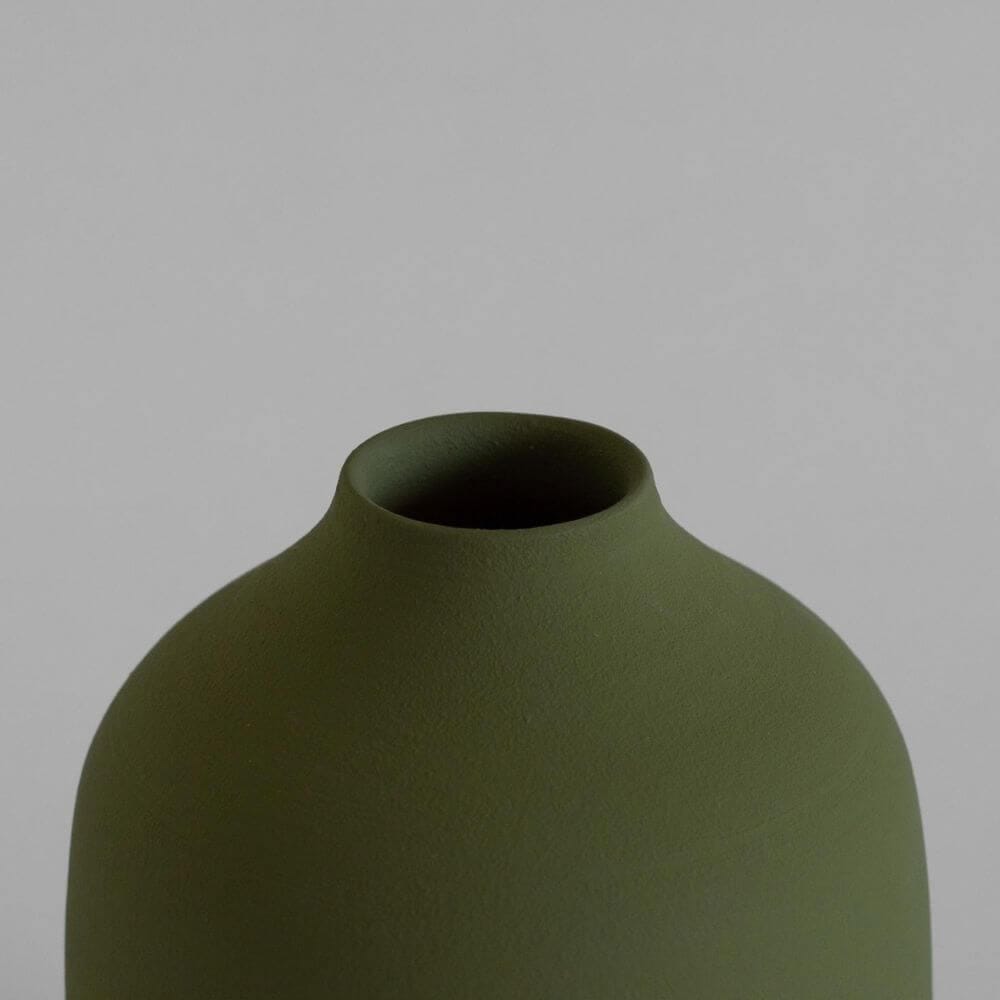 Olive Green Vase