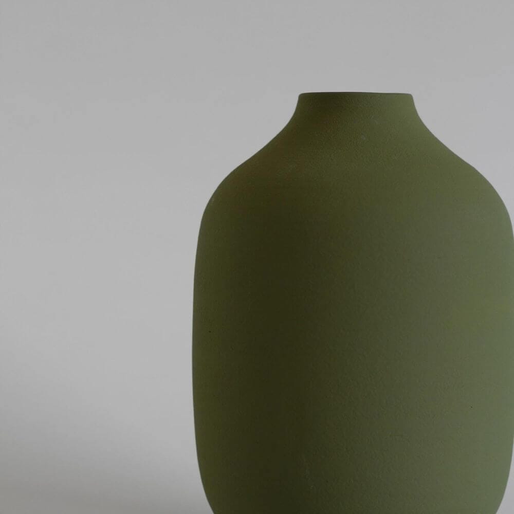 Olive Green Vase