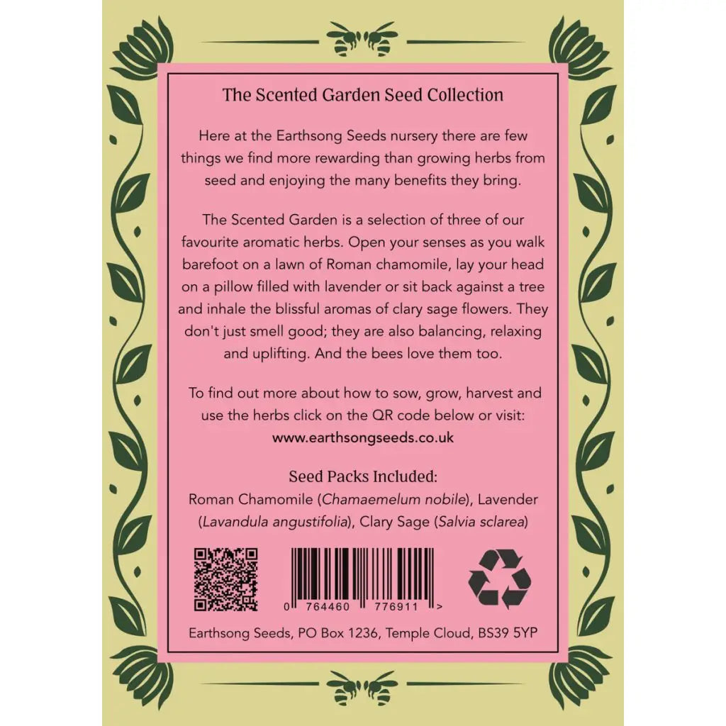 The Scented Garden - Organic Herb Seeds