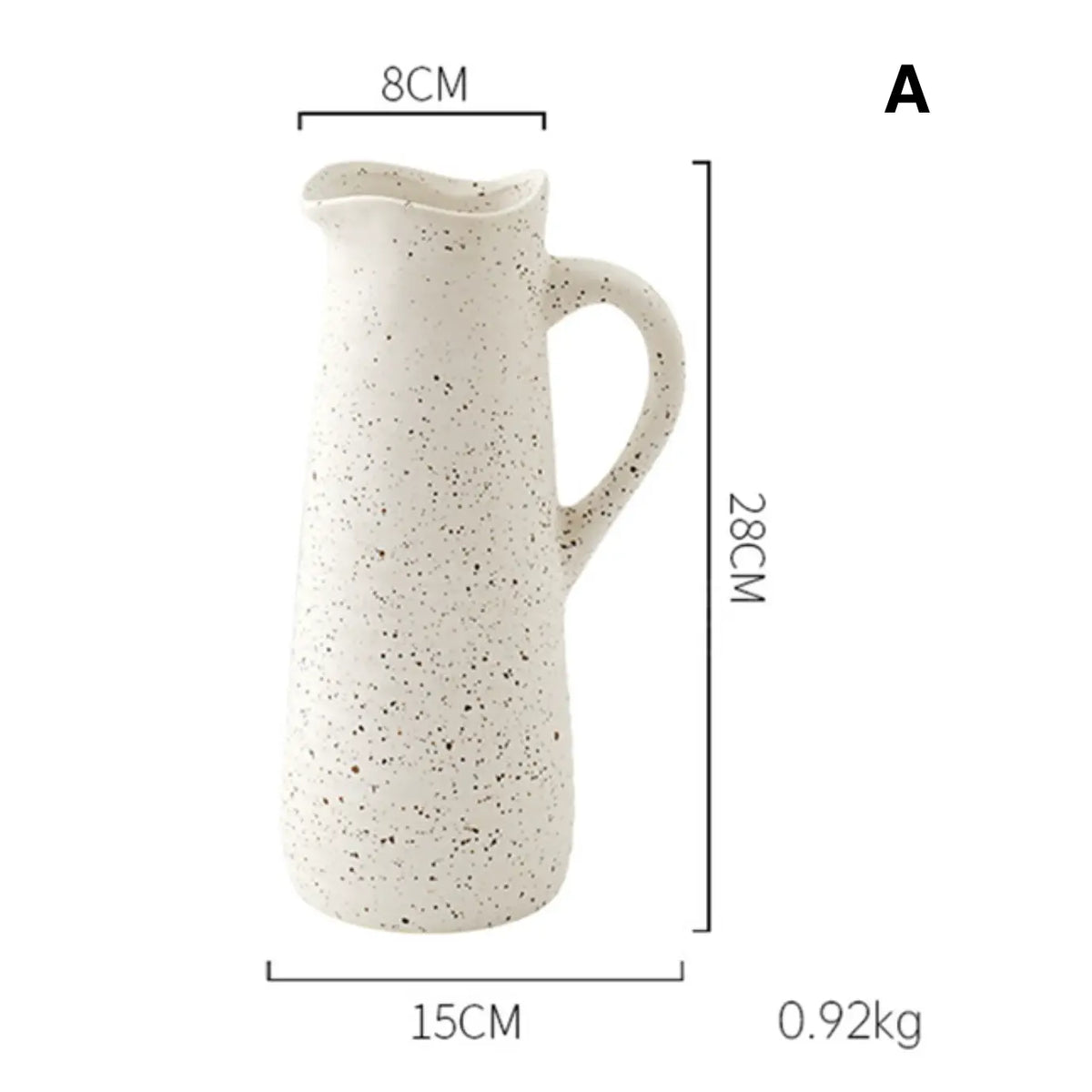 Simple Ceramic Flower Vases - A