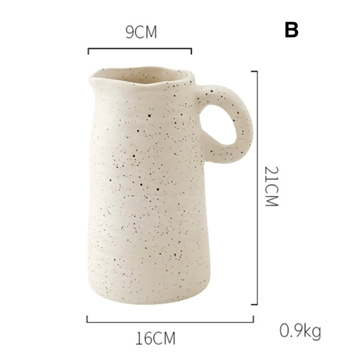 Simple Ceramic Flower Vases - B